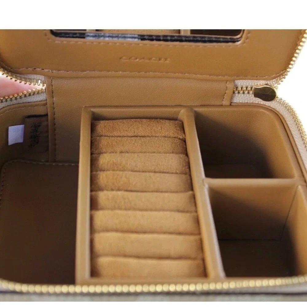 Coach signature coated